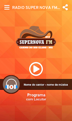Rádio Super Nova FM Screenshot 1