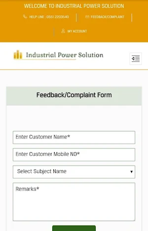 Industrial Power Solution Screenshot 2