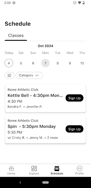 RAC Mobile Screenshot 2