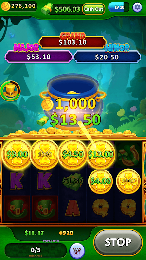 Golden Clover Jackpot Screenshot 1