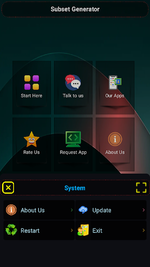 Subset Generator Screenshot 0