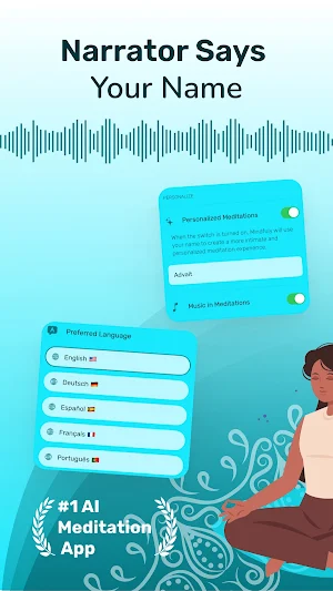 Meditations by Mindfuly AI Screenshot 0