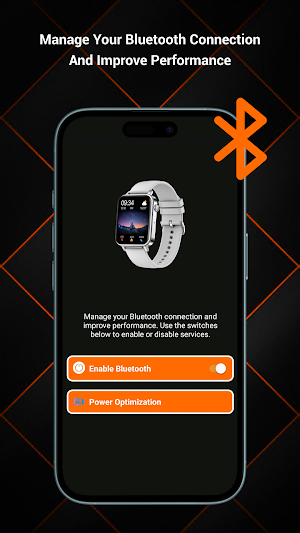 RoHS Smart Bracelet App Screenshot 2