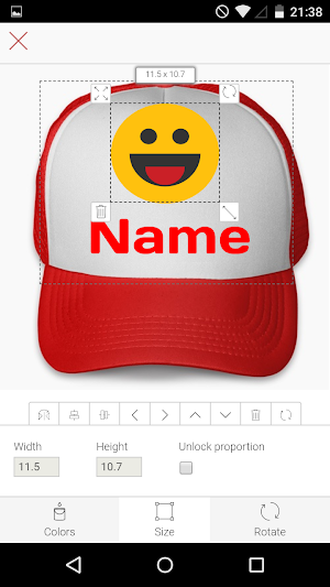 Cap Designer Screenshot 3