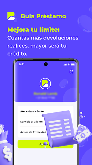 Bula prestoa-Crédito Loan Screenshot 2