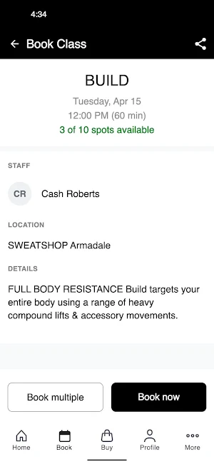 Sweatshop Members Screenshot 2