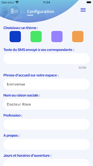 Répondeur SMS Screenshot 2