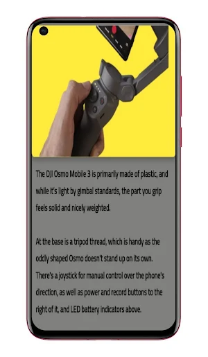 DJI Osmo Mobile 3 Guide Screenshot 1