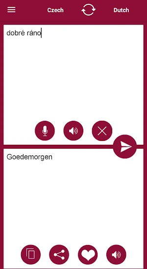 Czech - Dutch Translator Screenshot 0