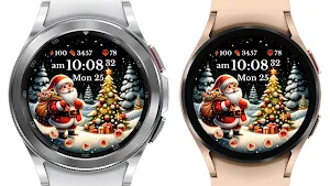 AZ280 Santa Claus Watch Face Screenshot 2