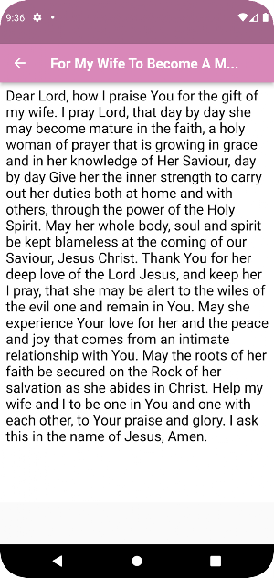 Prayers of excellent wife Screenshot 2