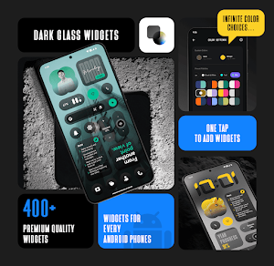 DarkGlass Widgets Screenshot 0