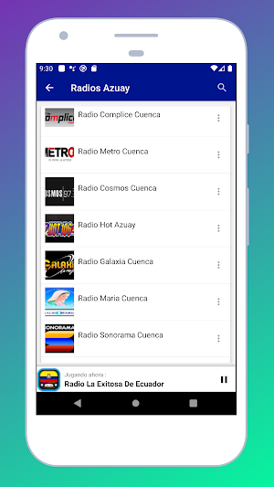 Radio Ecuador FM: Radio Online Screenshot 2