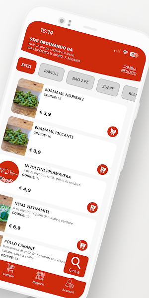 Wok on the go Screenshot 1
