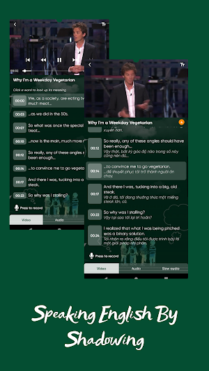 Speaking English By Shadowing Screenshot 2