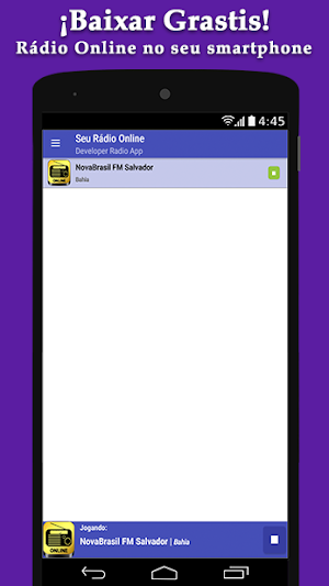 Radio Nova Brasil FM Salvador - Radio Online Screenshot 1