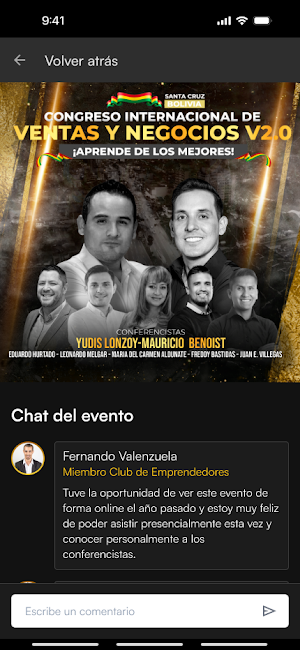 Club de Emprendedores Screenshot 1