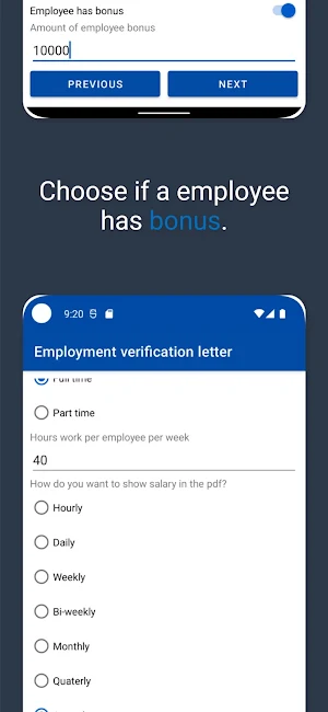 Employment Verification Letter Screenshot 3