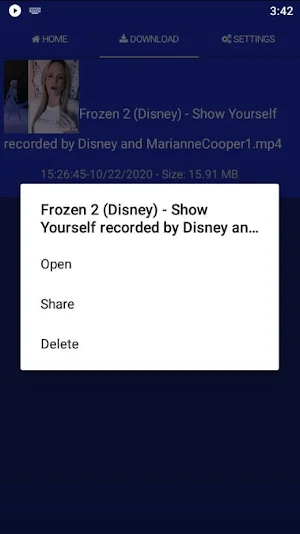Mp3 Downloader for Smule Screenshot 2