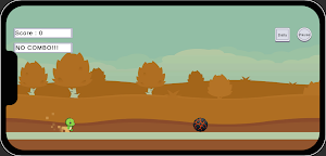 Dino meteor endlessrunner Screenshot 2