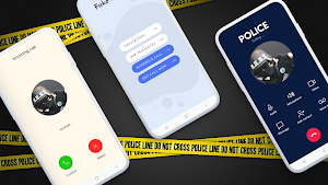 Fake Phone Call video Police Screenshot 0