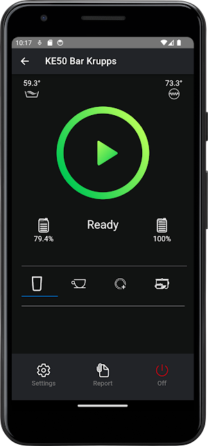 Krupps Remote Control Screenshot 2