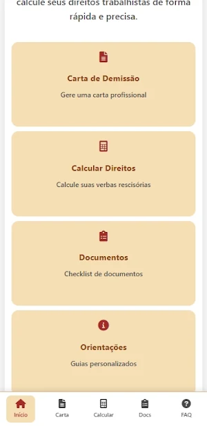 Demissão Digital Screenshot 1