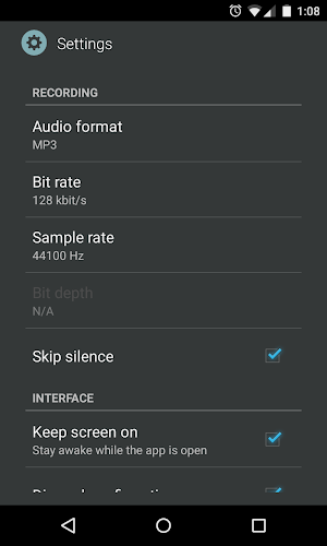 AudioField: MP3 Voice Recorder Screenshot 3