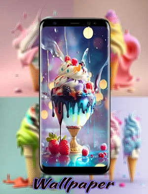 خلفيات الآيس كريم Screenshot 1