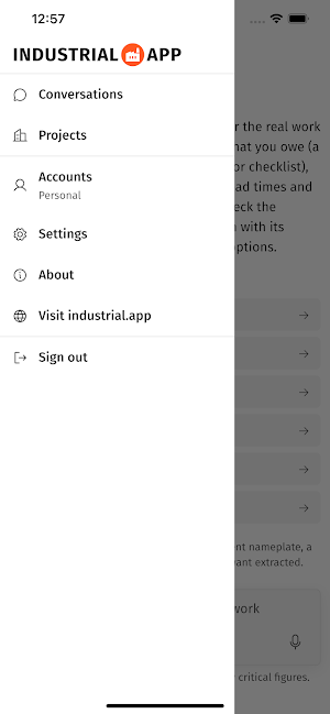 Industrial App: Build, Operate Screenshot 2