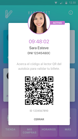 Vecticket - Y paga con móvil tus viajes de autobús Screenshot 3