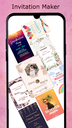 Invitation Card Maker & Design Screenshot 0