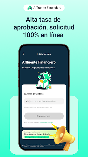 Affluente Financiero-Préstamo Screenshot 1
