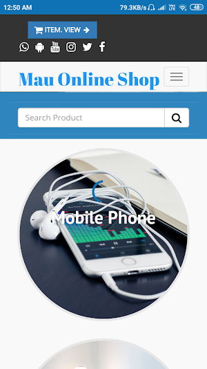 Mau Online Shop Screenshot 2
