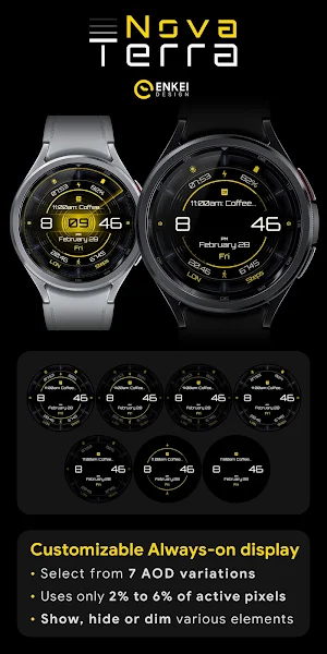 Nova Terra - watch face Screenshot 3