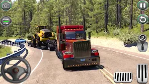 American Truck Driving Trailer Screenshot 1