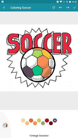 Football Players : Coloring Screenshot 2