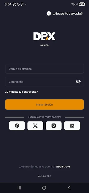 DBX Wallet Personas MX Screenshot 0