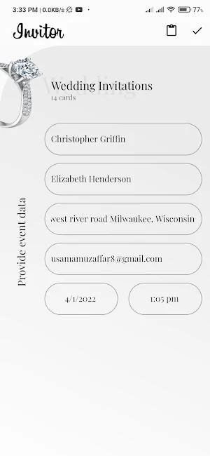 Invitor Screenshot 2