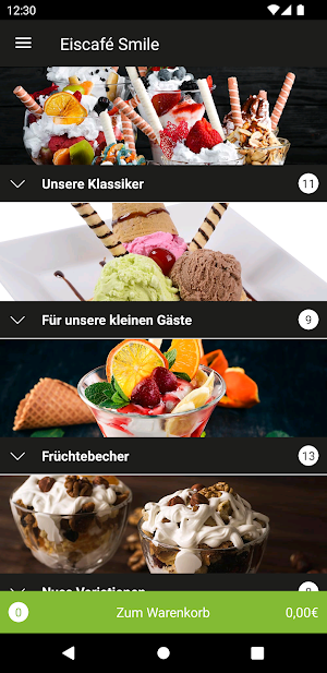 Eiscafé Smile Screenshot 2
