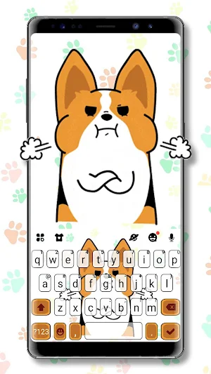 Cute Corgi 2 Theme Screenshot 0