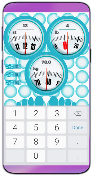 Body Weight Unit Converter Screenshot 2