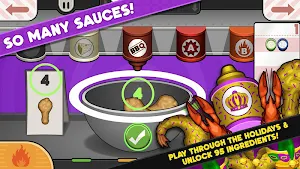 Papa's Wingeria To Go! Screenshot 3