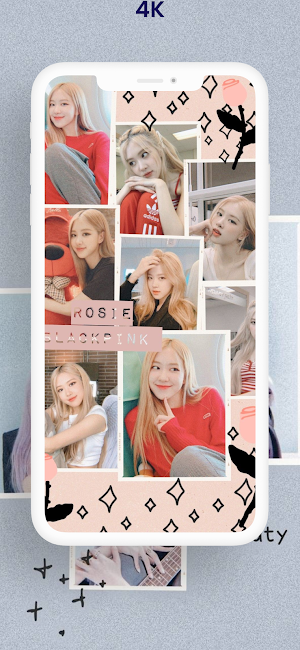 Blackpink Rose Wallpaper HD-4K Screenshot 2