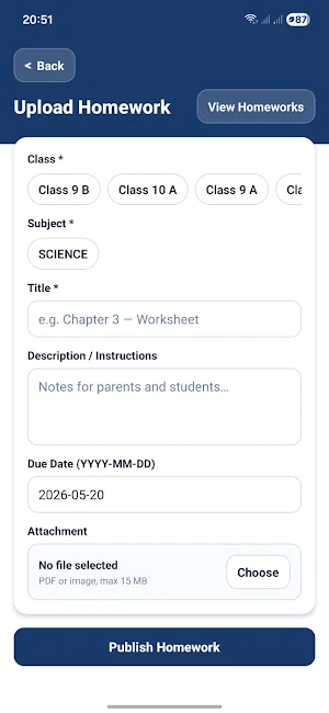 Zentrix Smart School Screenshot 0