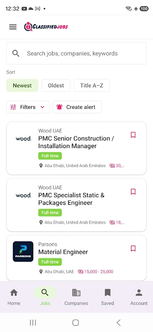 Classified Jobs UAE Screenshot 0