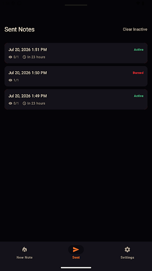 BurnPony — Burn After Reading Screenshot 2