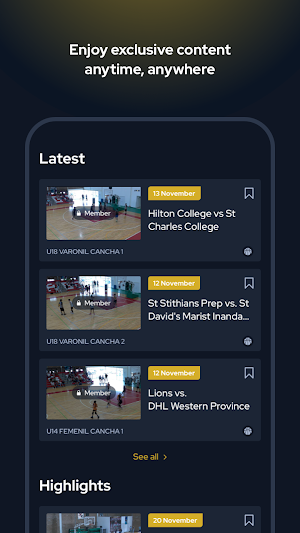 STRIVE SPORTS NETWORK Screenshot 0