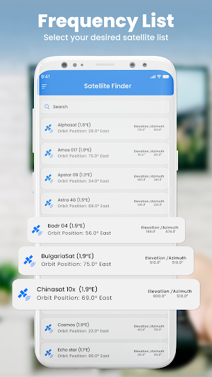 Satellite finder(DishAlign) Screenshot 2