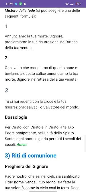 Santa Messa (Italian) Screenshot 0